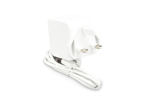 Raspberry Pi 5 Power Supply White UK (UNITED KINDOM)