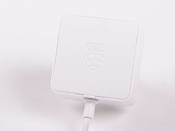 Raspberry Pi 4 Official Power Supply (5.1V – 3A) White with UK Plug