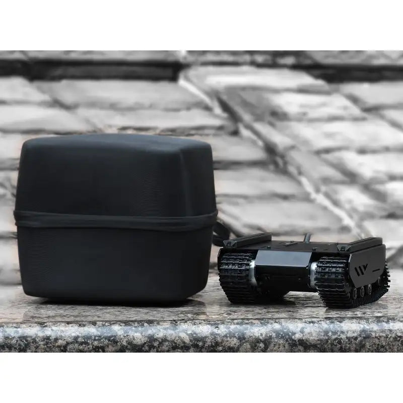 Flexible And Expandable Off-Road Tracked UGV, Multiple Hosts Support, With External Rails and ESP32 Slave Computer