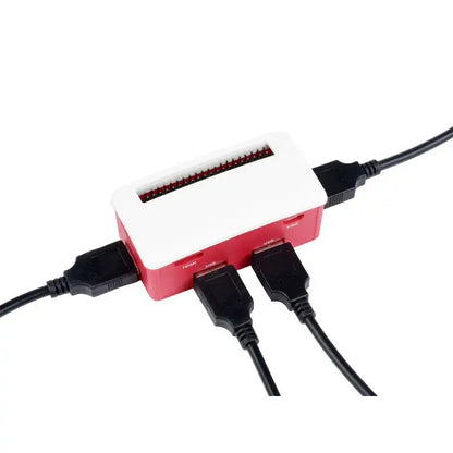 USB HUB BOX for Raspberry Pi Zero Series, 4x USB 2.0 Ports