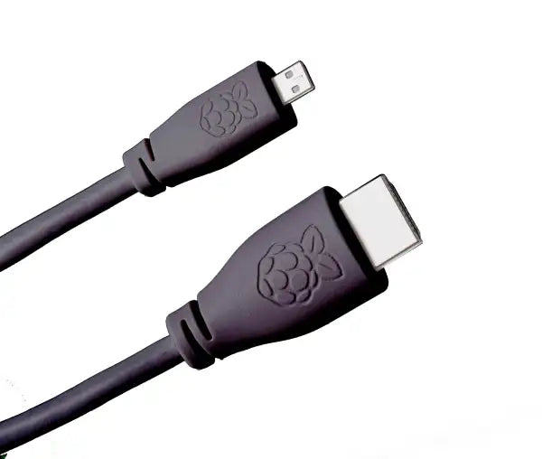 Raspberry Pi Official micro-HDMI to HDMI cable 2m BLACK