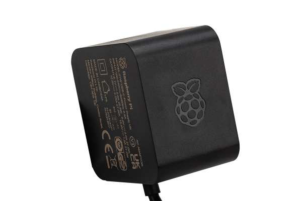 Raspberry Pi 5 Power Supply Black EU