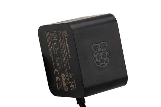 Raspberry Pi 5 Power Supply Black EU