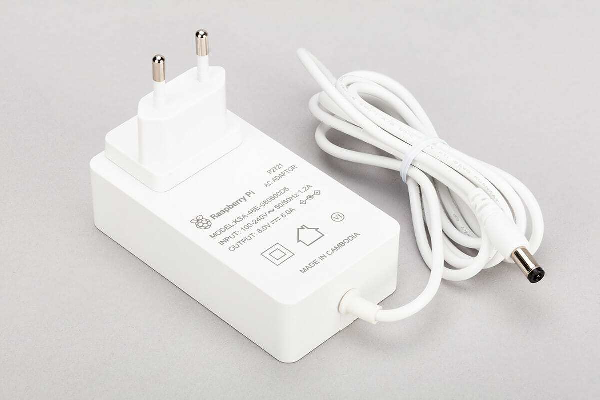 Raspberry Pi Build HAT Power Supply (EU plug)