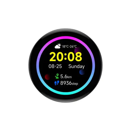 RP2350 1.43inch AMOLED Display Development Board, 466×466, SPI Interface Round Display, Onboard Accelerometer And Gyroscope Sensor, RTC Chip