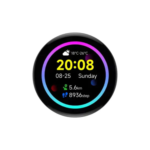 RP2350 1.43inch AMOLED Display Development Board, 466×466, SPI Interface Round Display, Onboard Accelerometer And Gyroscope Sensor, RTC Chip