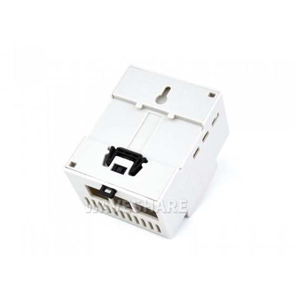 DIN rail ABS Case for Raspberry Pi 5, large inner space, injection moduling