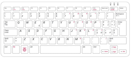 Raspberry Pi 400 Desktop Computer KIT (Italian Layout)