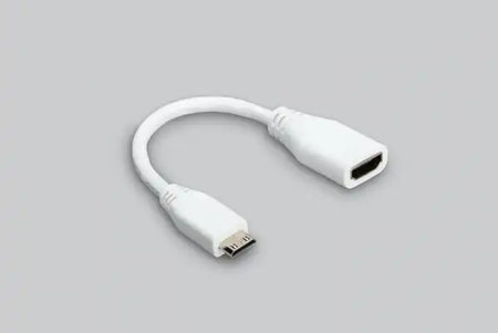 Mini HDMI C/Male to HDMI A/Female cable