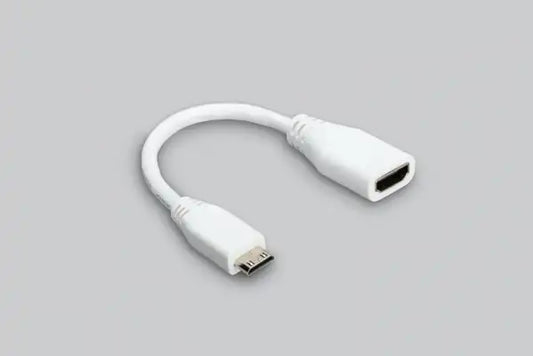 Mini HDMI C/Male to HDMI A/Female cable