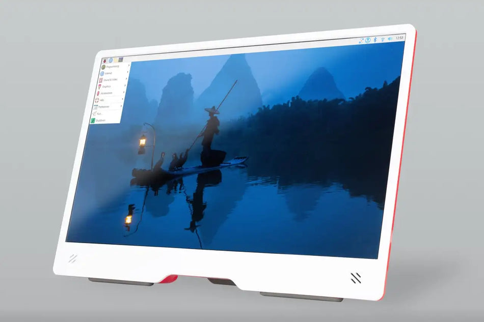 Raspberry Pi Monitor White