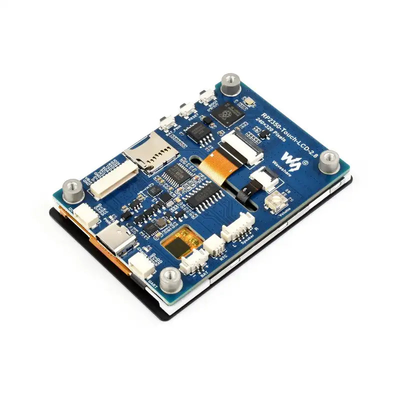 RP2350 2.8inch Capacitive Touch Display Development Board, 240×320, IPS Panel, 5-point Touch, SPI Interface Display, Accelerometer And Gyroscope Sensor