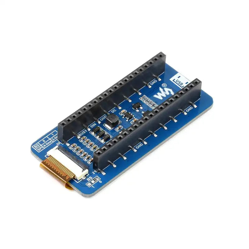 2.13inch E-Paper E-Ink Display Module (B) for Raspberry Pi Pico, 212×104, Red / Black / White, SPI