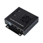 Dual ETH Mini-Computer For Raspberry Pi Compute Module 4(NOT Included), Gigabit Ethernet, 4CH Isolated RS485