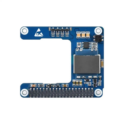 Power Over Ethernet HAT (H) For Raspberry Pi 5 / CM 5, 5V 5A Output, Supports 802.3af/at Network Standard, Isolated Switched-mode Power Supply, Raspberry Pi 5 PoE HAT