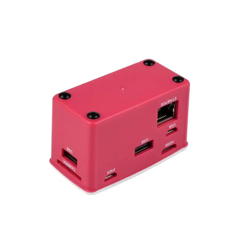PoE Ethernet / USB HUB BOX for Raspberry Pi Zero Series, 3x USB 2.0, 802.3af-Compliant