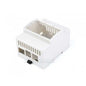 DIN rail ABS Case for Raspberry Pi 5, large inner space, injection moduling