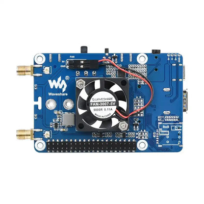 SIM7600G-H M.2 4G HAT for Raspberry Pi, LTE CAT4 High Speed, 4G/3G/2G, GNSS, Global Band