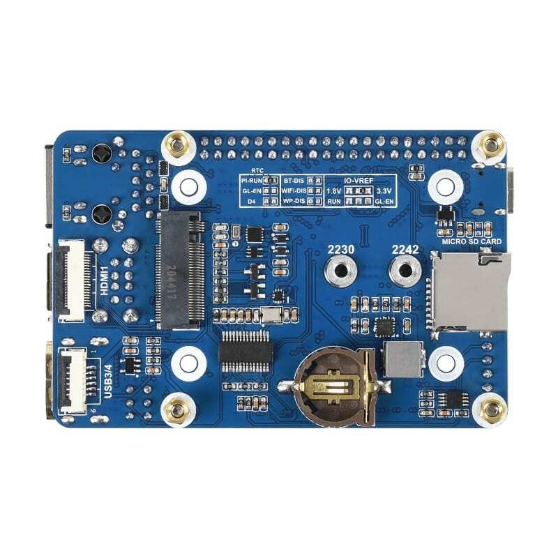Mini Base Board (B) Designed for Raspberry Pi Compute Module 4