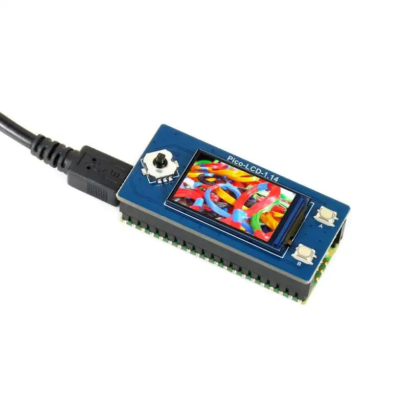 1.14inch LCD Display Module for Raspberry Pi Pico, 65K Colors, 240×135, SPI