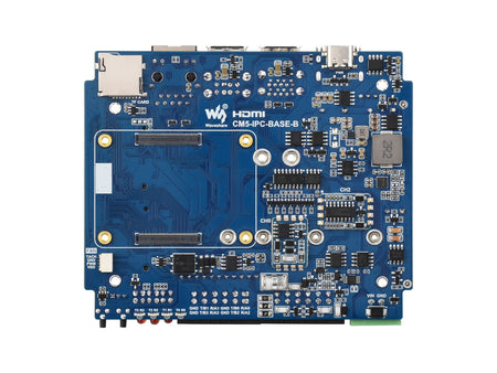 Industrial Computer For Raspberry Pi Compute Module 5 (NOT included), 1000M Ethernet RJ45 port, Supports RS485 And 4G/5G Communication