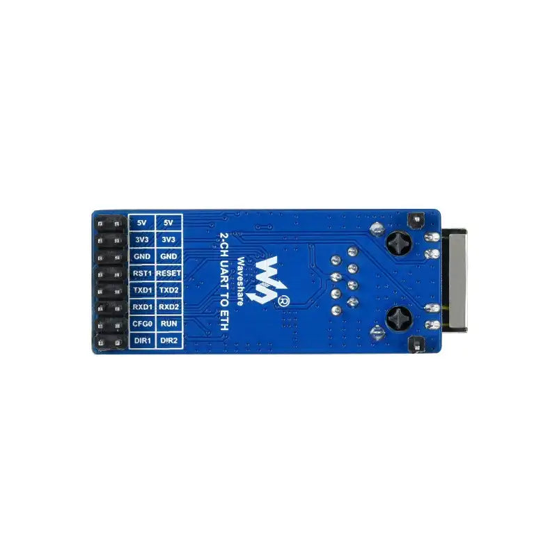 2-CH UART To Ethernet Converter, Serial Port Transparent Transmission Module