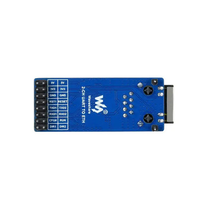 2-CH UART To Ethernet Converter, Serial Port Transparent Transmission Module