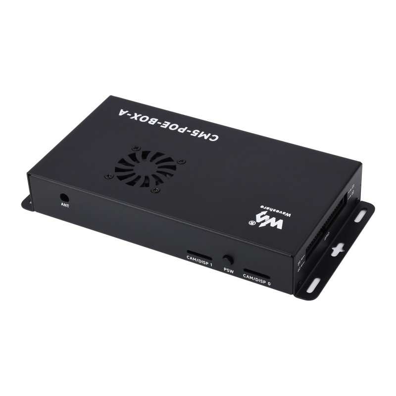Raspberry Pi Compute Module 5 IO Board With PoE Feature, For All Variants Of CM5