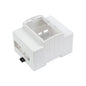 DIN Rail ABS Case for Raspberry Pi 4, Large Inner Space, Injection Moduling