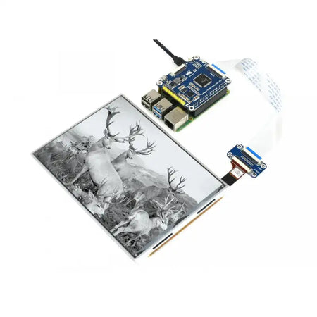 1872×1404, 7.8inch E-Ink display HAT for Raspberry Pi