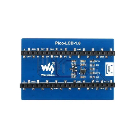 1.8inch LCD Display Module for Raspberry Pi Pico, 65K Colors, 160×128, SPI