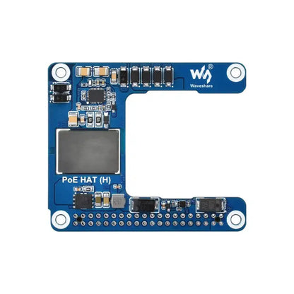 Power Over Ethernet HAT (H) For Raspberry Pi 5 / CM 5, 5V 5A Output, Supports 802.3af/at Network Standard, Isolated Switched-mode Power Supply, Raspberry Pi 5 PoE HAT