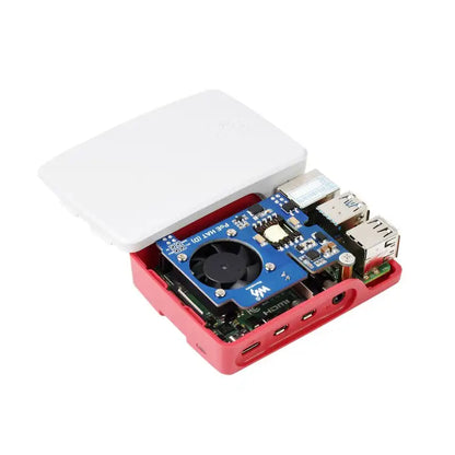 Power over Ethernet HAT (D) for Raspberry Pi 3B+/4B, 802.3af-compliant, Official case compatible